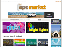 Tablet Screenshot of market.ape-apps.com
